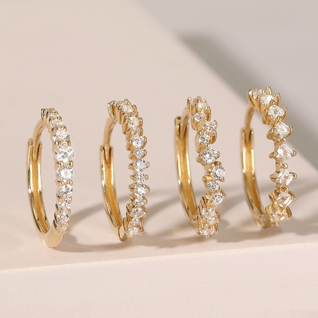 Conch hoop diamond Clearance