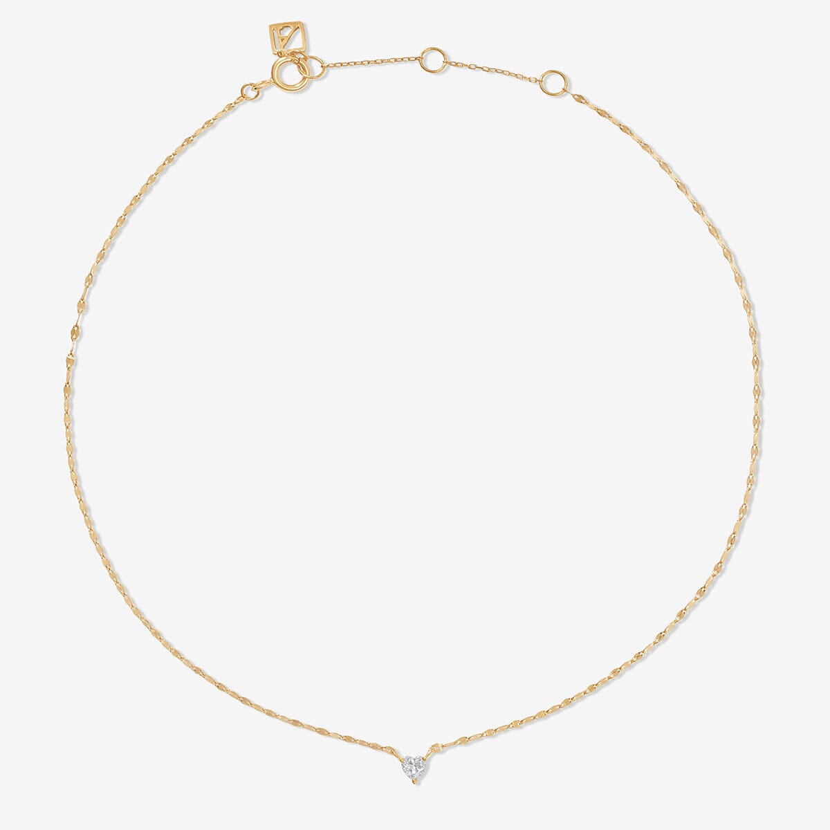 Gold Mahavir Anklet Fine Jewelry Adornmonde