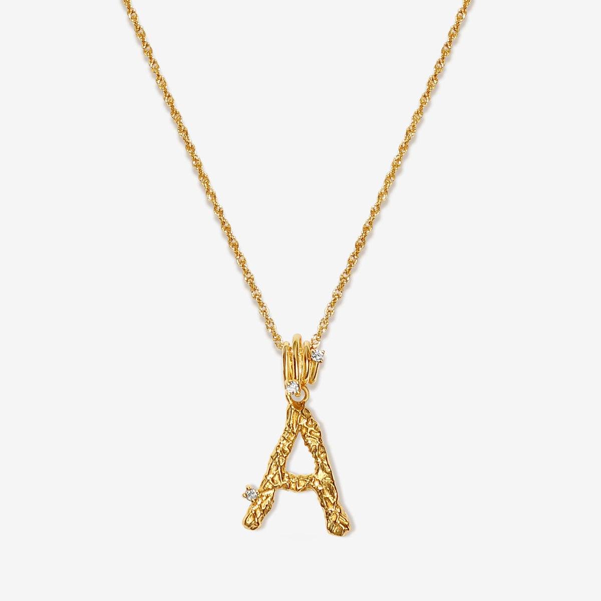 Casper alphabet necklace – Adornmonde
