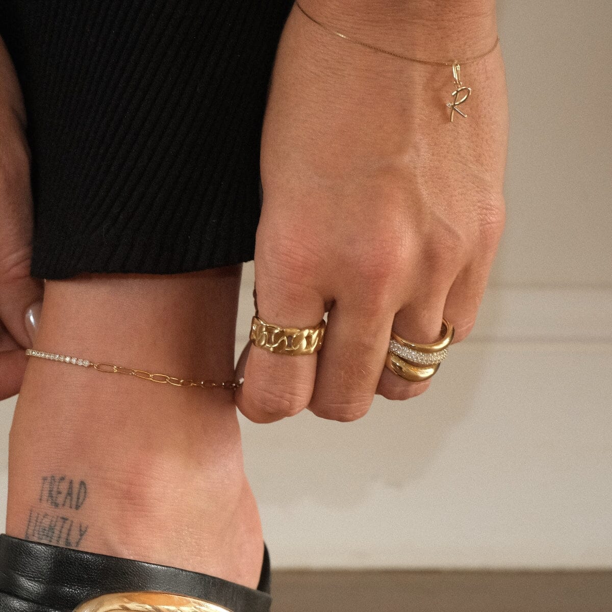 Gold Kaleo Bracelet Fine Jewelry Adornmonde