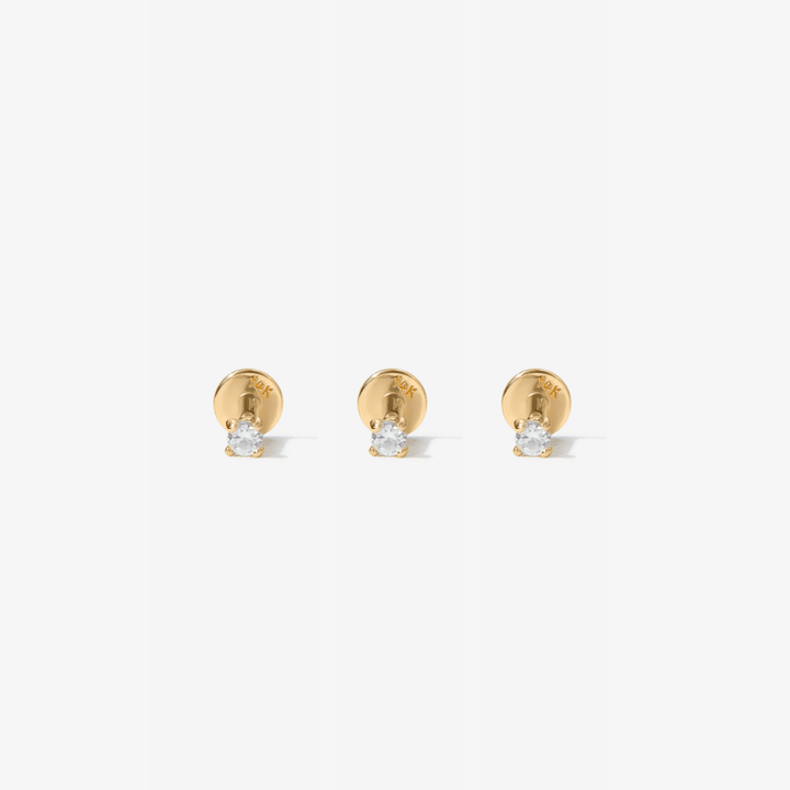 Sid 3-piece micro earring set