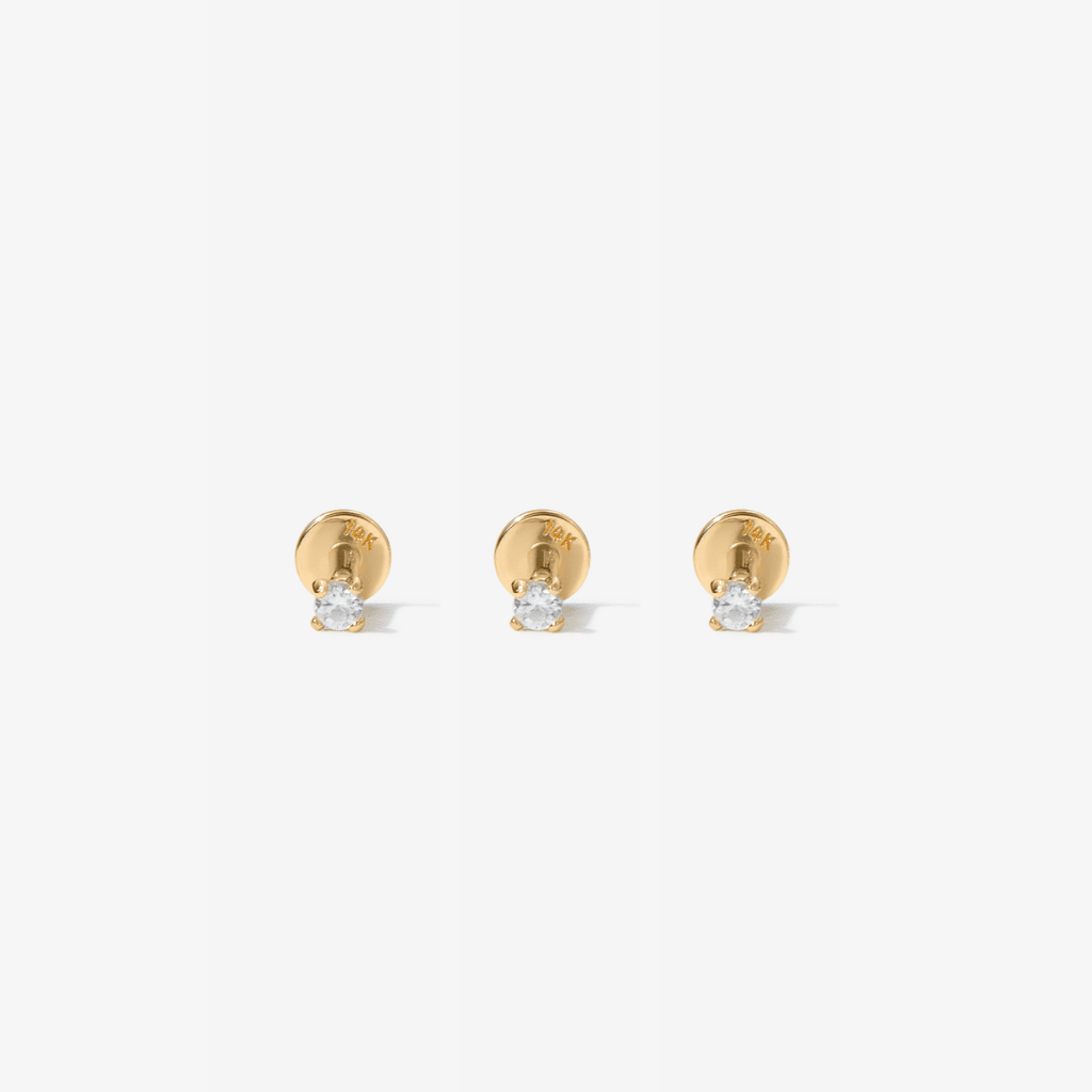Sid 3-piece micro earring set