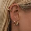 Olina huggie earrings