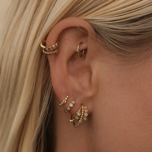 Pello huggie earrings