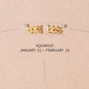 Bradley zodiac earrings
