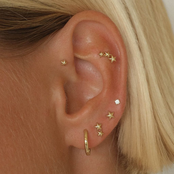 Jaylin micro star piercing
