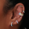 Burton enamel sherbet 6-piece earring set