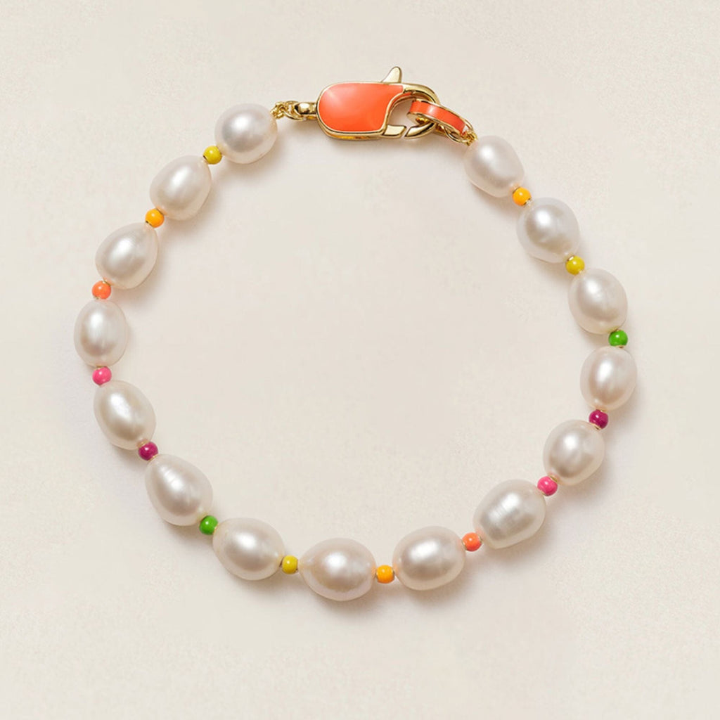 Krist neon pearl bracelet