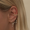 Louis huggie earring set