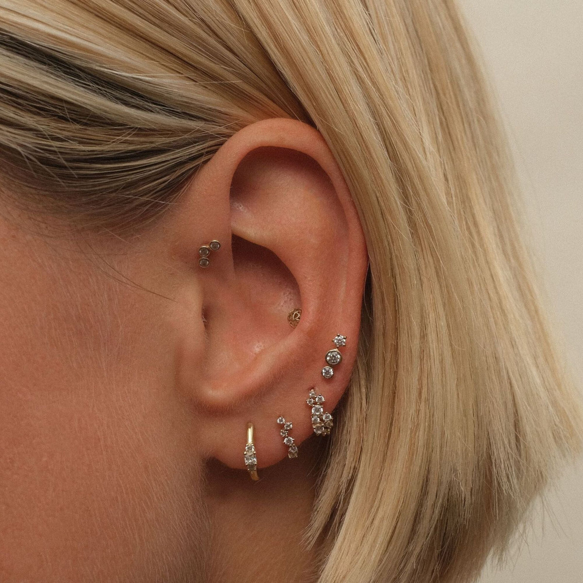 Morris J piercing