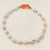 Dave neon pearl anklet