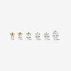 Luke oval Lab Air™ diamond piercing