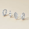 Aspen huggie earring set