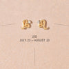 Bradley zodiac earrings