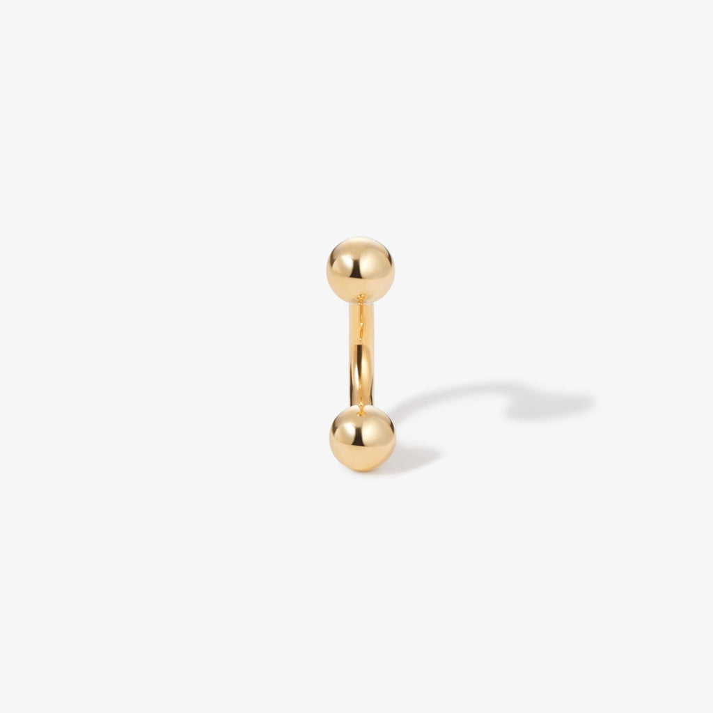 Gold Richards U Hoop Piercing | Fine Jewelry | Adornmonde