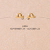 Bradley zodiac earrings
