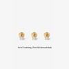 Sid 3-piece micro earring set