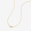 Ace baby bow necklace