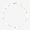 Ace baby bow necklace