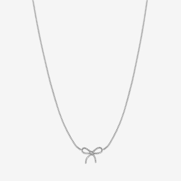 Ace baby bow necklace