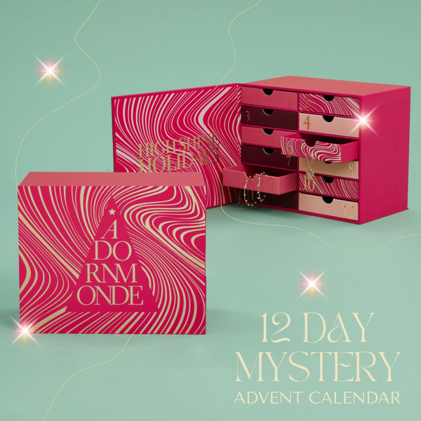 Mystery 12 day Advent Calendar - Mixed jewelry