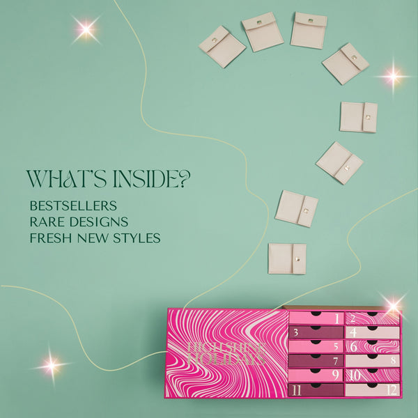 Mystery 12 day Advent Calendar - Mixed jewelry