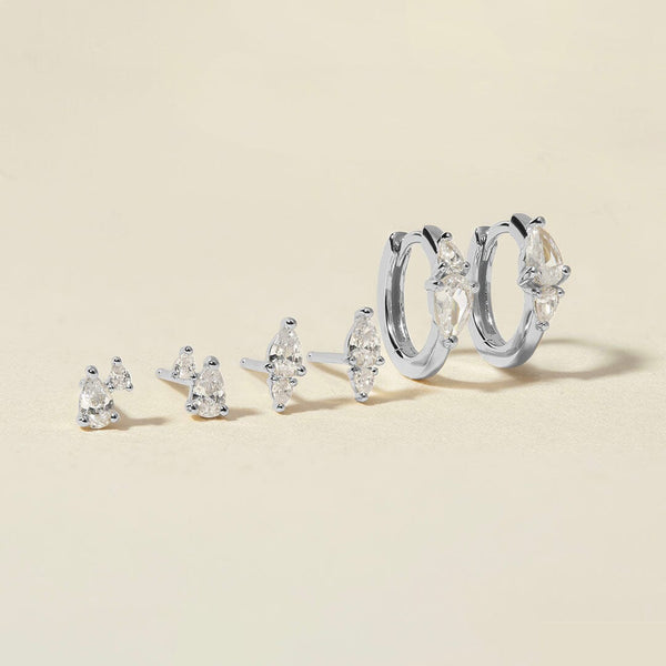 Agie 6-piece earring set