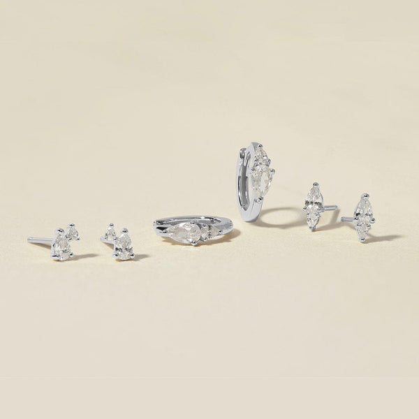 Agie 6-piece earring set