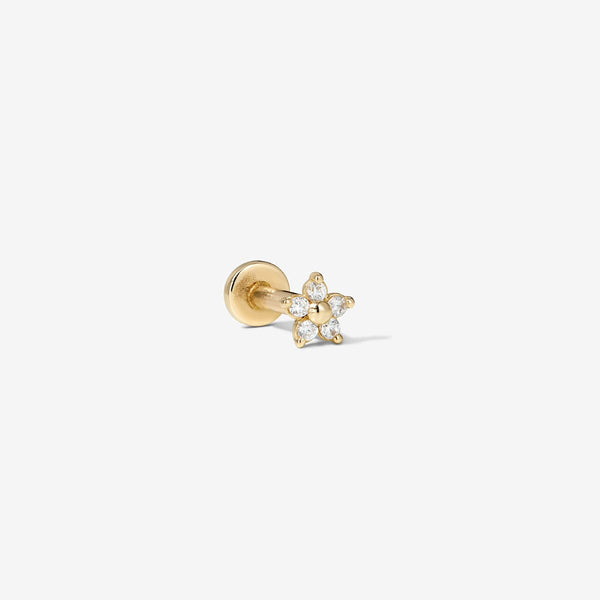 Alex micro flower piercing