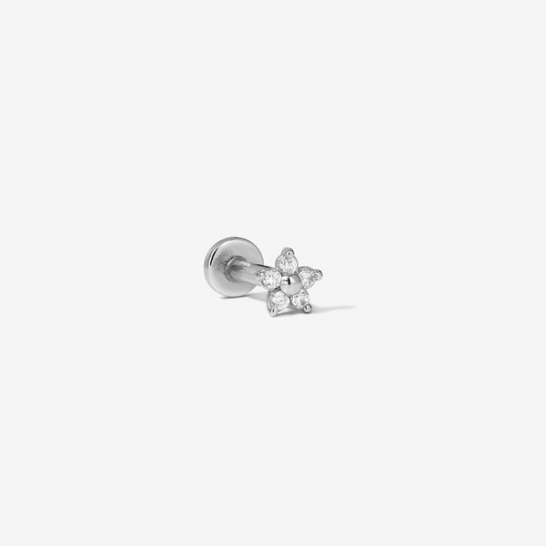 Alex micro flower piercing