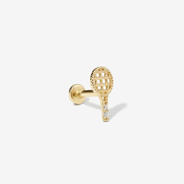 Andre racquet piercing