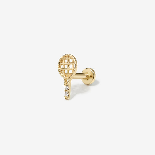 Andre racquet piercing