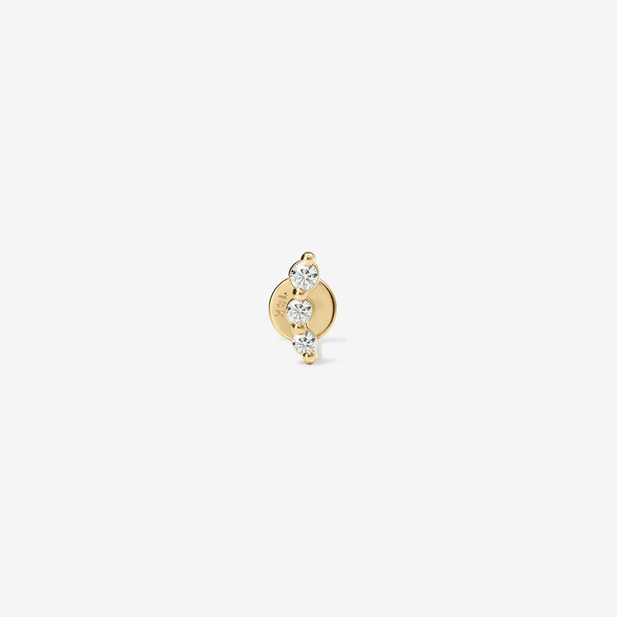 Arlo diamond contour piercing