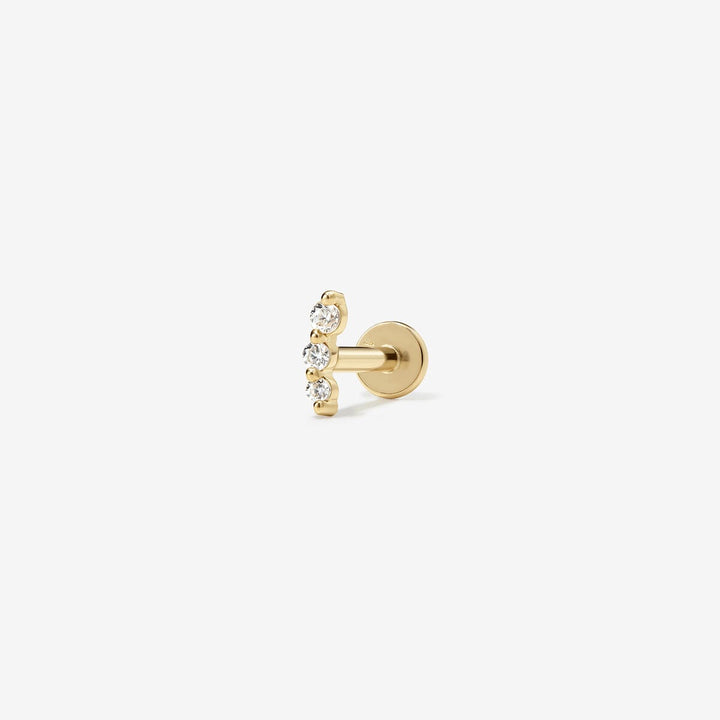 Arlo diamond contour piercing