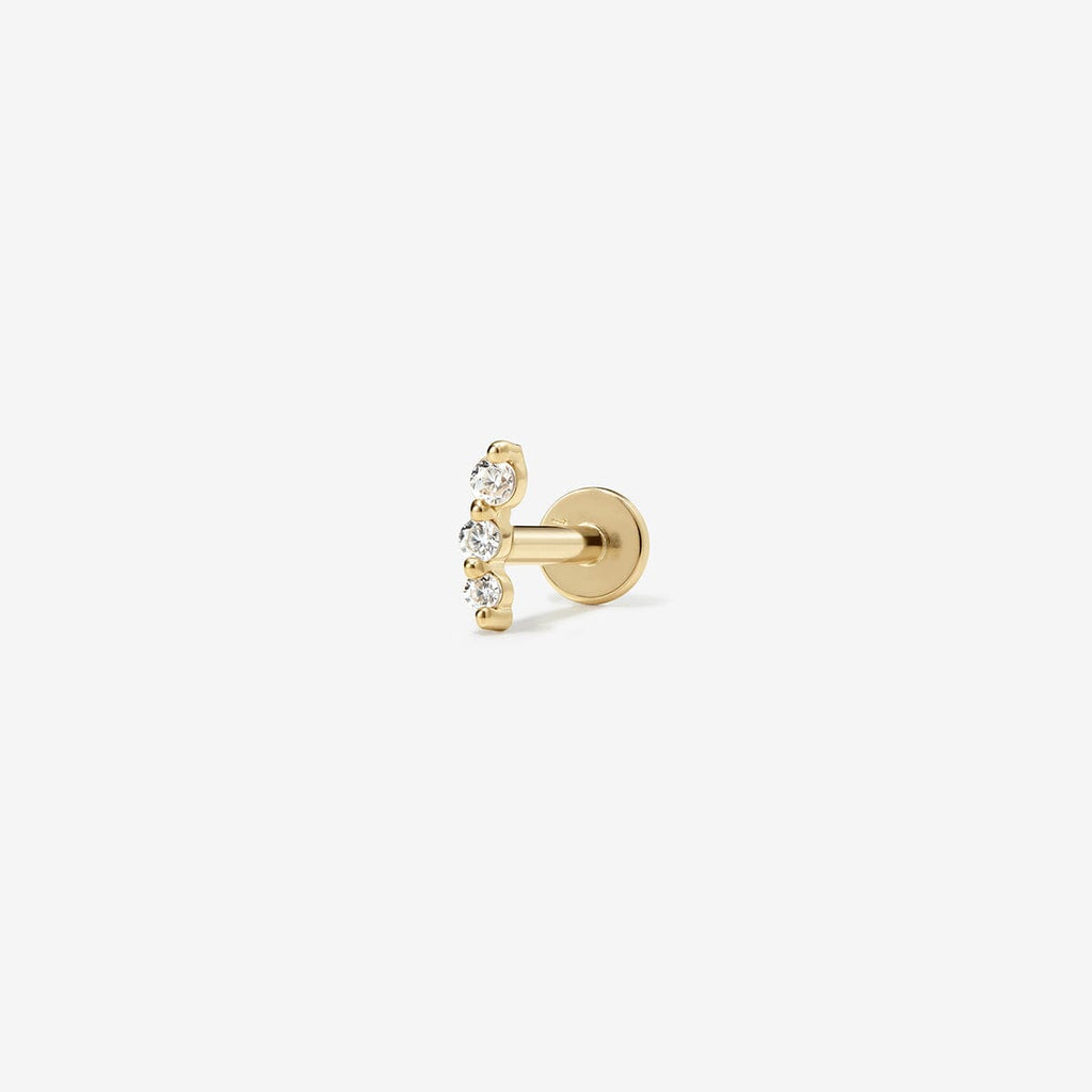 Arlo diamond contour piercing
