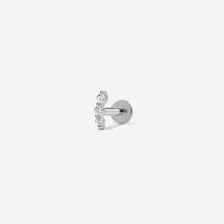 Arlo diamond contour piercing