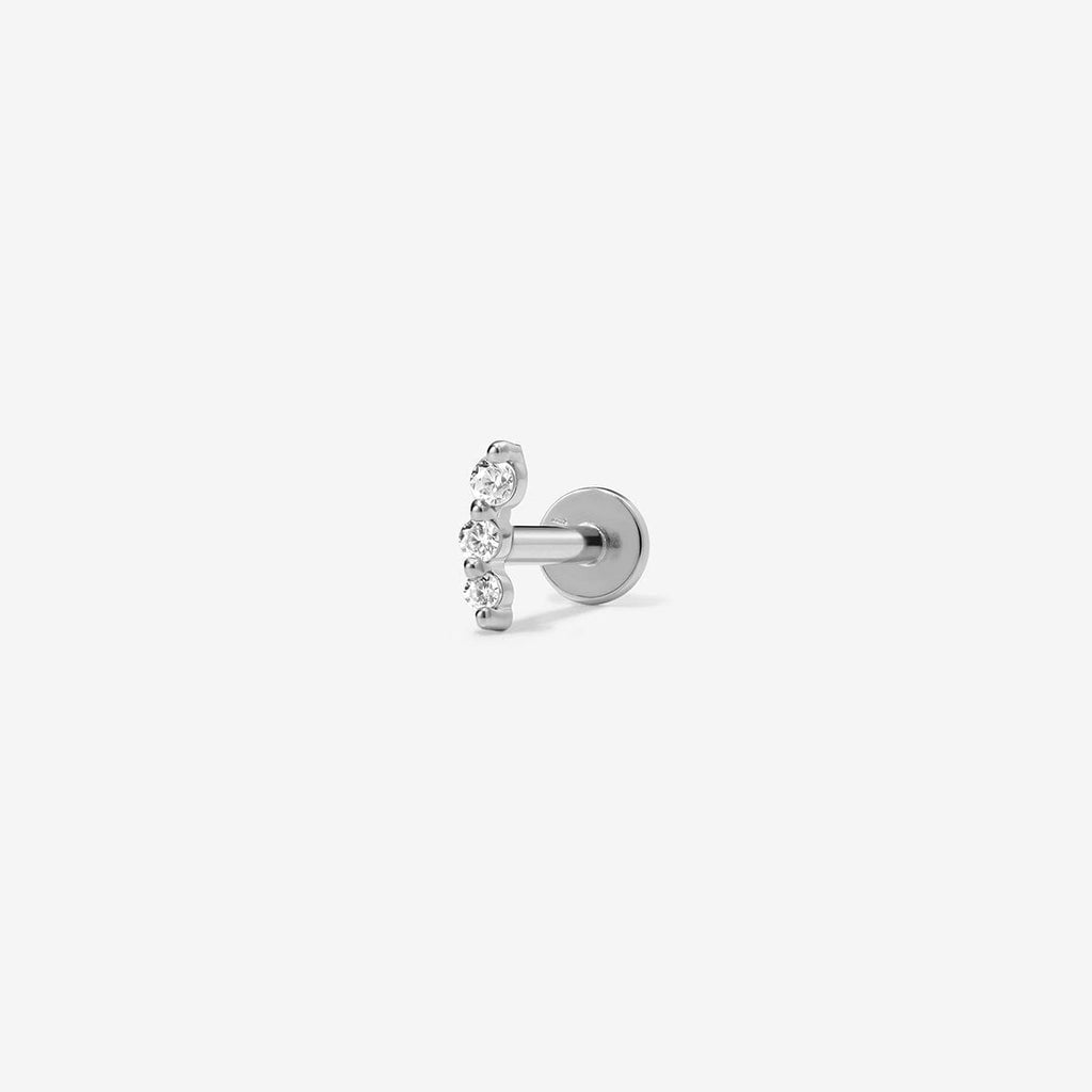 Arlo diamond contour piercing