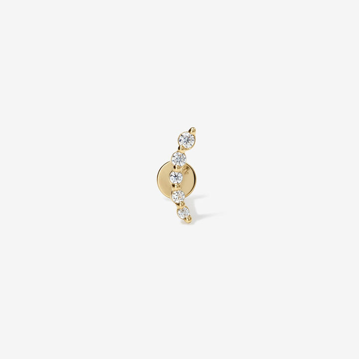Arlo diamond contour piercing