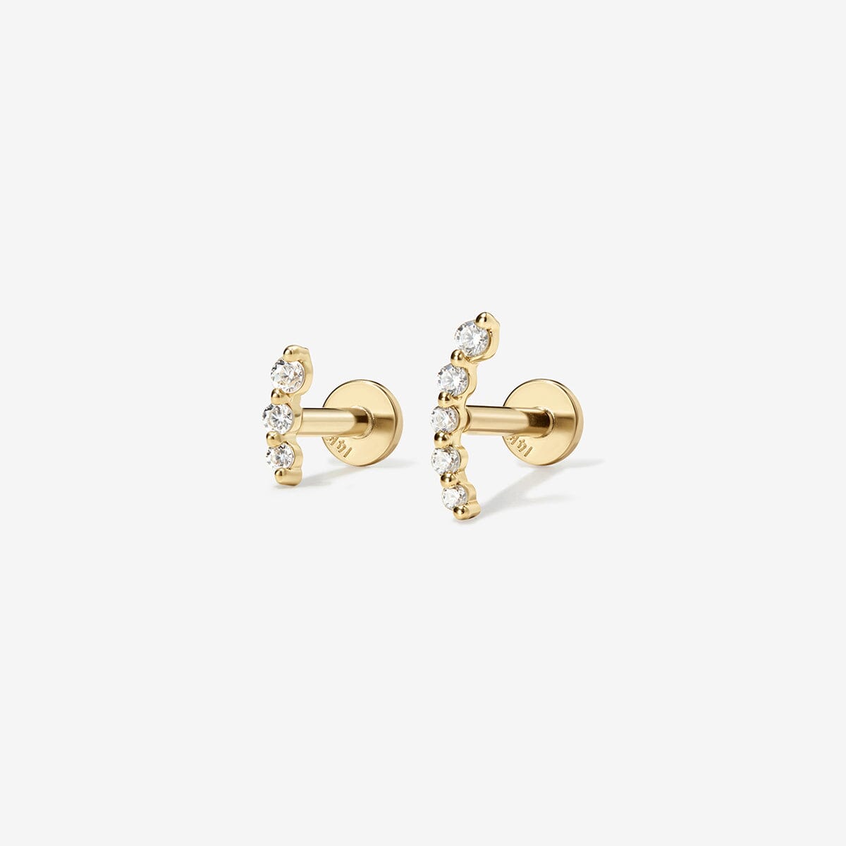 Arlo diamond contour piercing