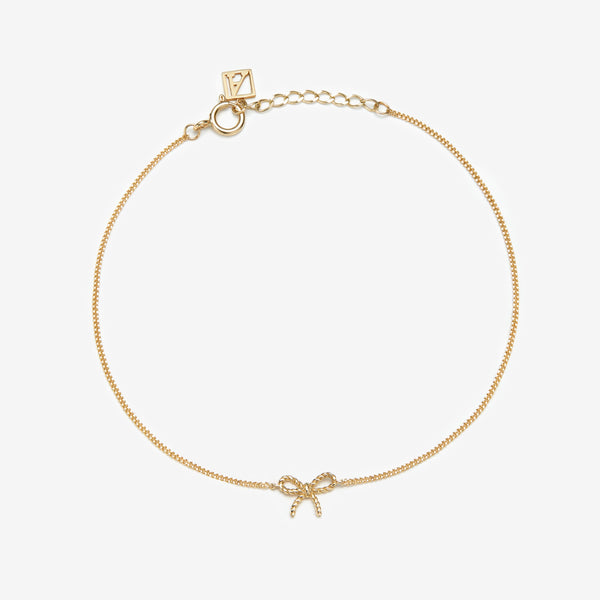 Asher micro bow bracelet