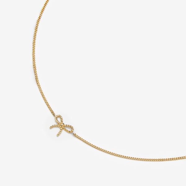 Asher micro bow bracelet