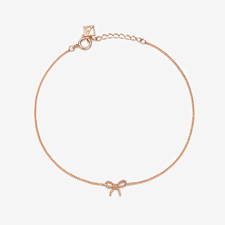 Asher micro bow bracelet