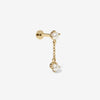 August drop pearl piercing