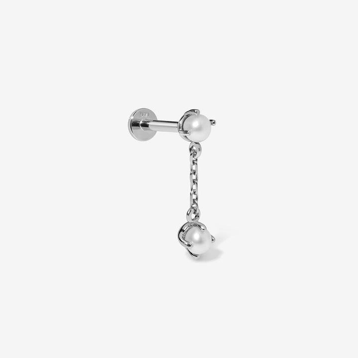 August drop pearl piercing