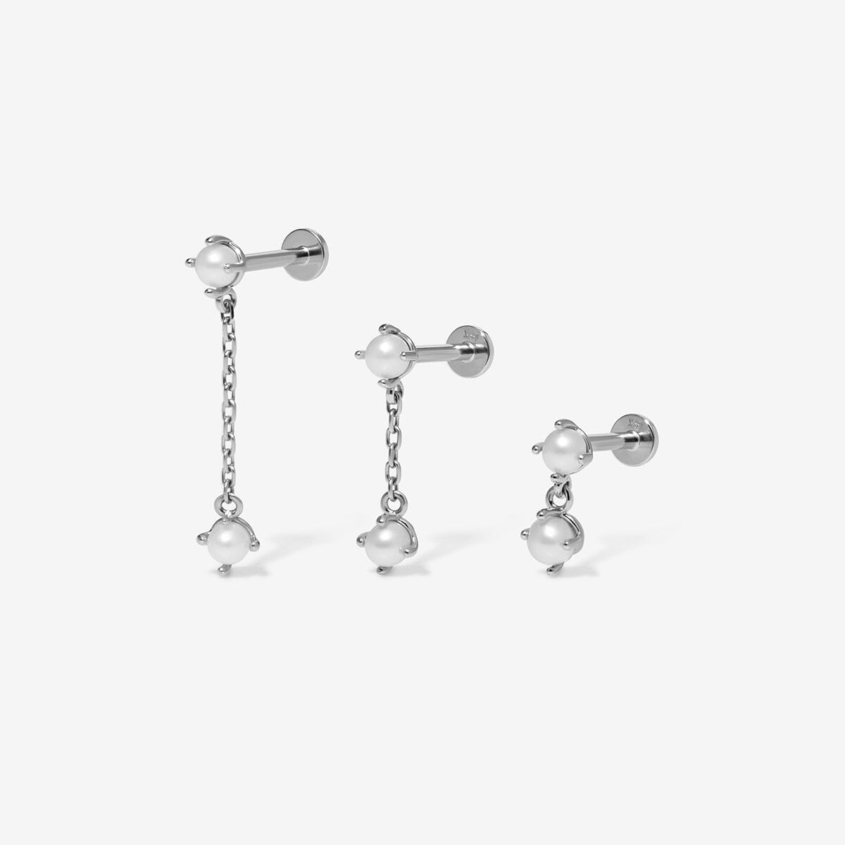 August drop pearl piercing