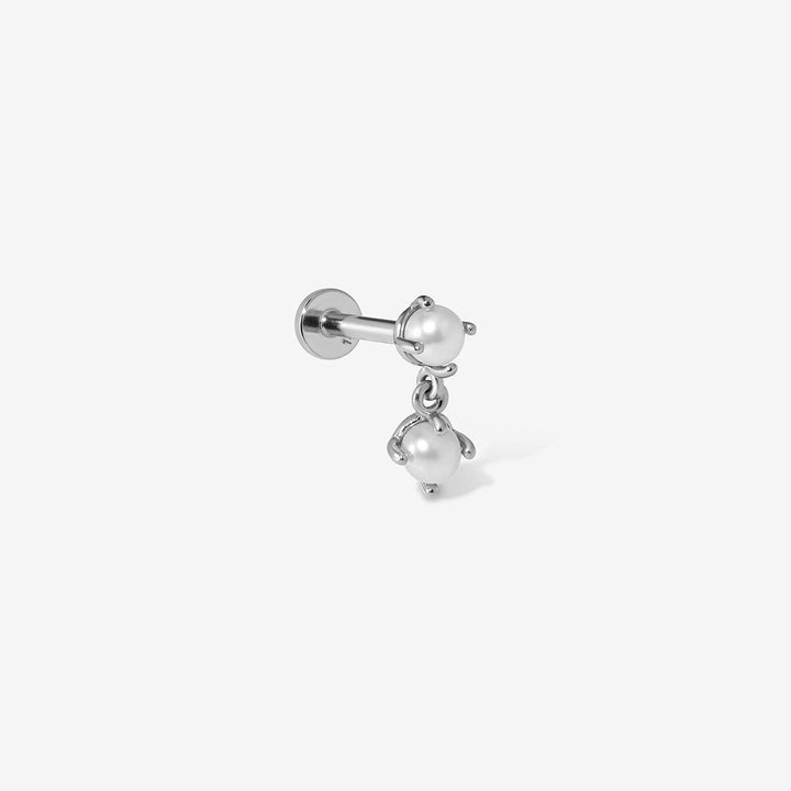 August drop pearl piercing
