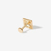 Bardot square quilted piercing