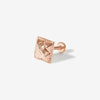 Bardot square quilted piercing