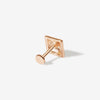 Bardot square quilted piercing