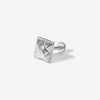 Bardot square quilted piercing